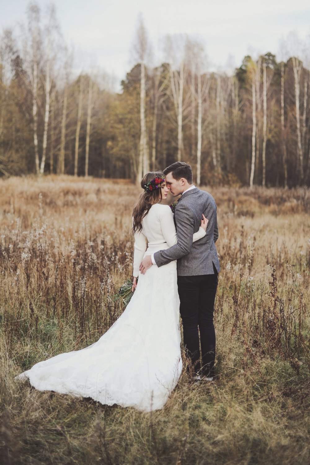 Павел и Ксения. Осенняя свадьба на природе