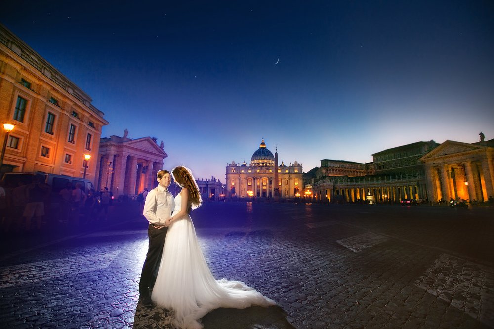 Свадьба за границей. Рим
