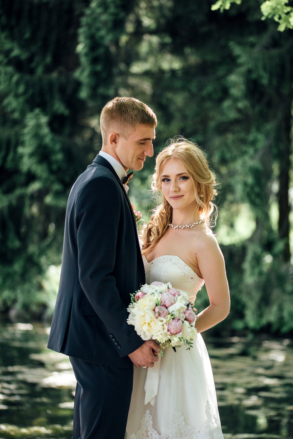 Свадебная фотосессия в Екатерининском парке