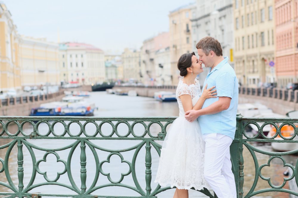 Романтичная прогулка по Санкт-Петербургу