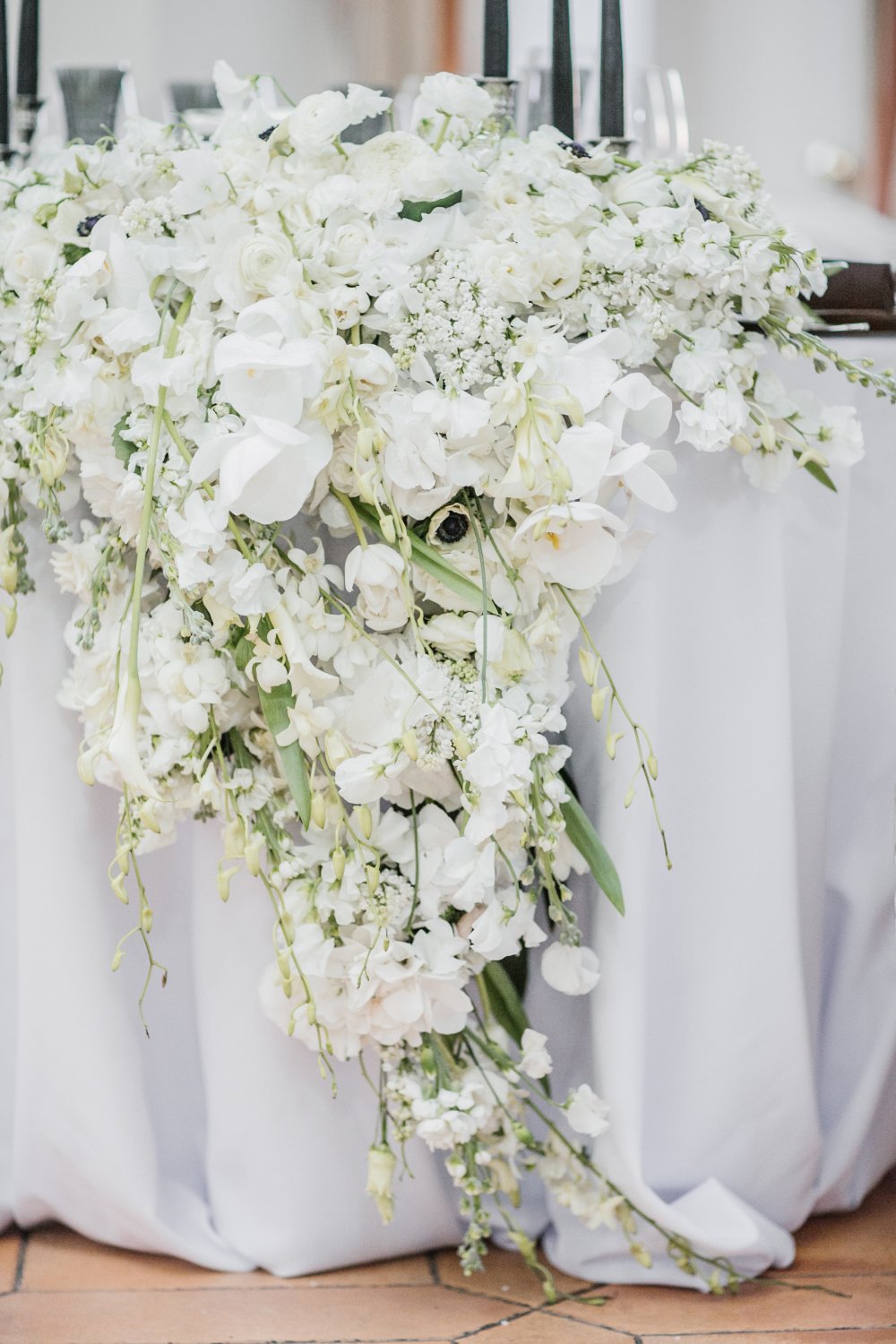 Свадьба "Белая История" - цветочный декор