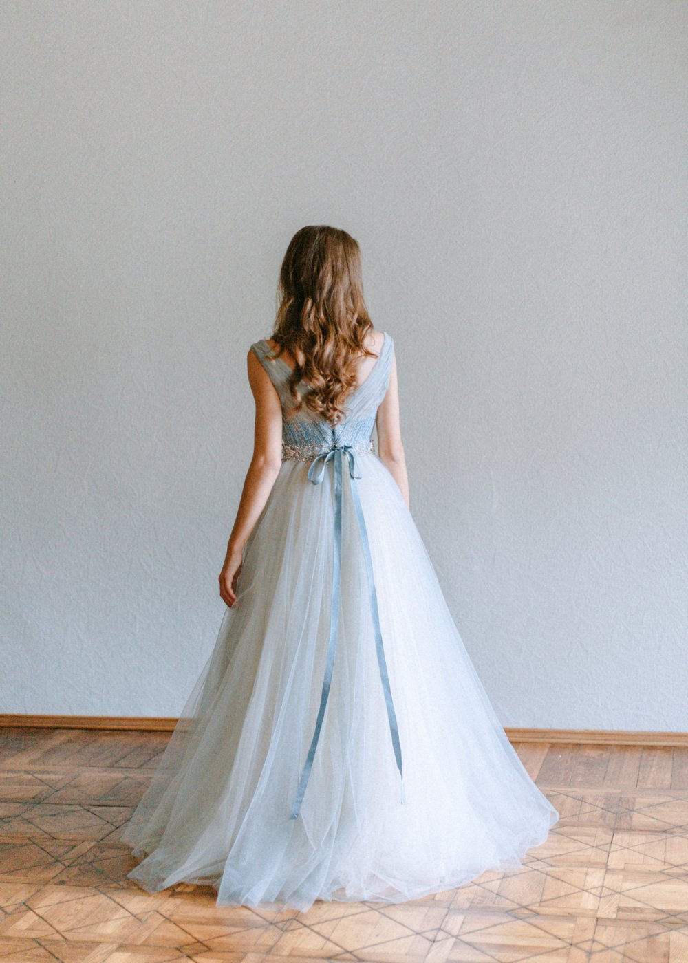 Платье "Wood Blue Fairy"