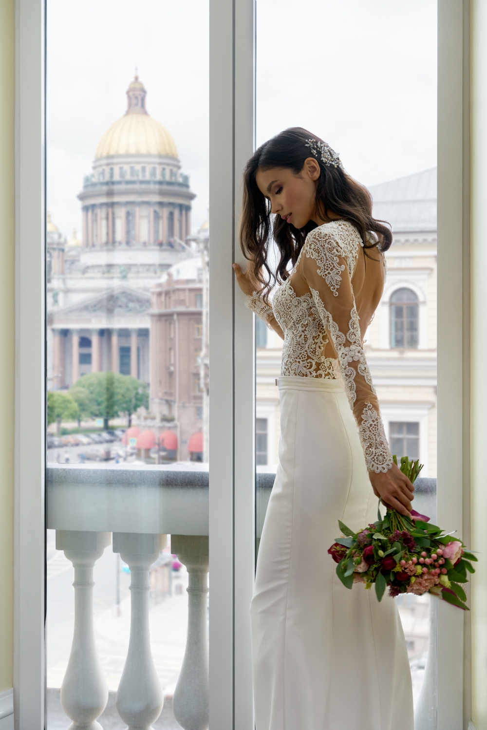 Свадьба в Lotte Hotel St. Petersburg
Фотосессия в номере отеля
