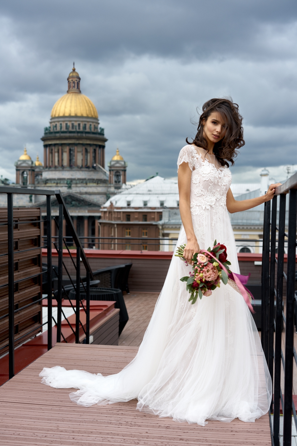 Свадьба в Lotte Hotel St. Petersburg
Фотосессия на видовой террасе отеля
