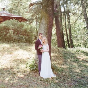 Романтичная фотосессия в ботаническом саду